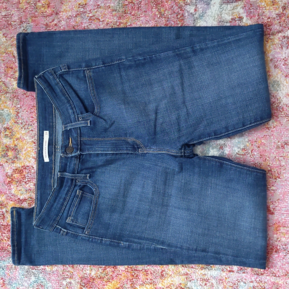 Levi's 721 high rise skinny jeans
